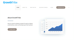 Desktop Screenshot of growthtribe.com
